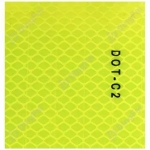 Reflective Tapes - Fluorescent Yellow DOT-C2 Conspicuity Reflective Tape